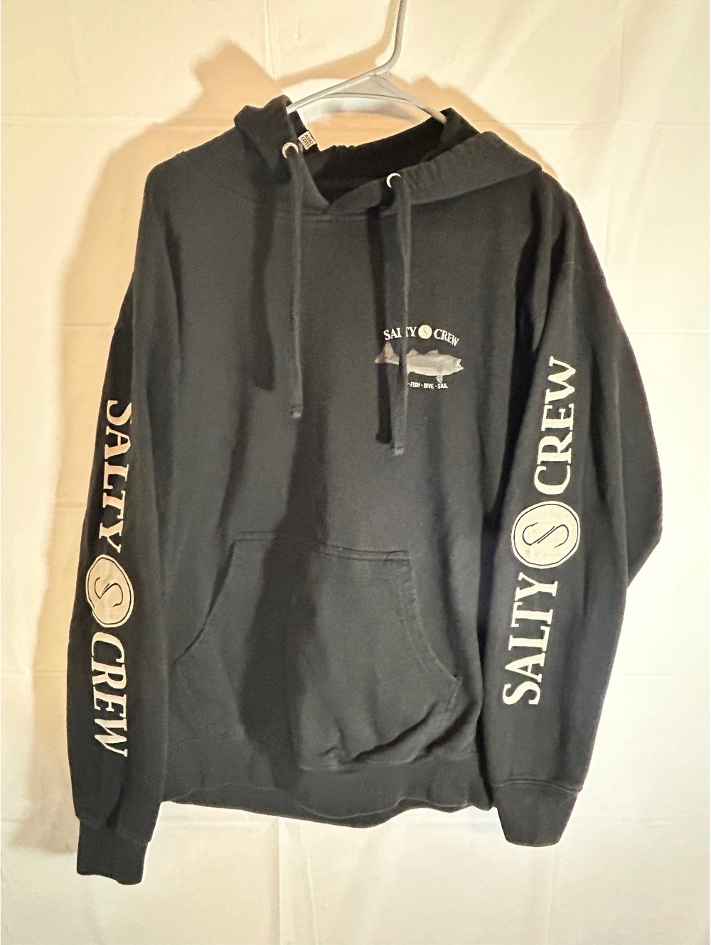 Salty Crew Graphic Pullover Hoodie XL Heavy and warm